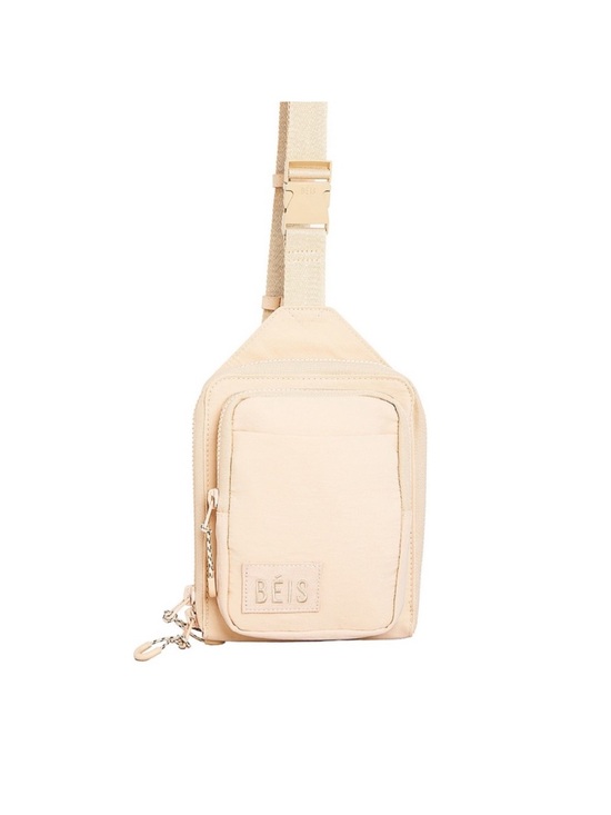 BEIS Handbags - BEIS Belt Sling Bag in Cream